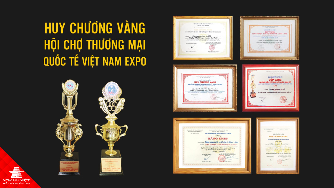 Nệm Ưu Việt vinh dự đón nhận những thành tích