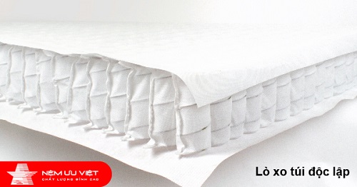 Nệm isabelle ưu việt lò xo túi lò xo liên kết