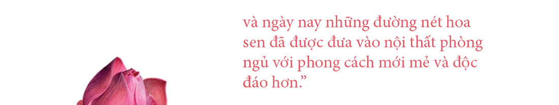 Nệm Ưu Việt, Nệm Sen Việt nội thất dành cho phòng ngủ đẹp