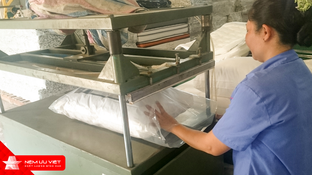 Nệm Ưu Việt địa chỉ sản xuất gối gòn lông vũ uy tín nhất