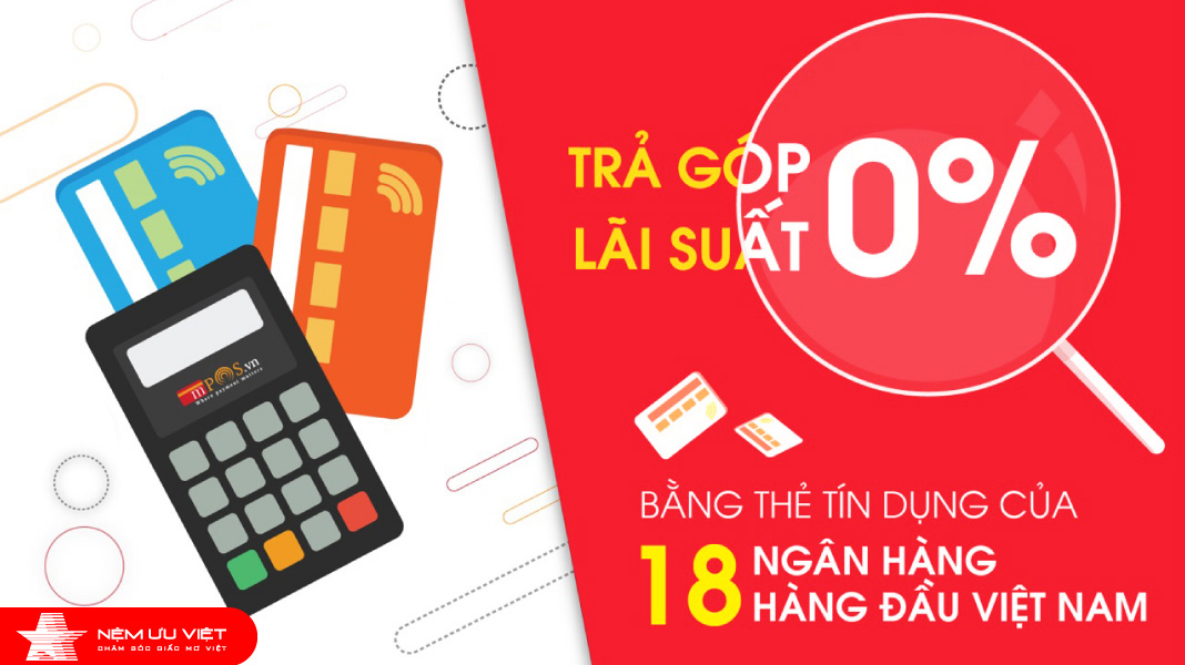 Nệm Ưu Việt ưu đãi mua hàng trả góp lãi suất 0%