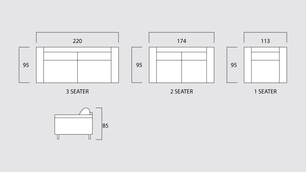 Nệm Ưu Việt ghế sofa Jacobo - CD-9222A