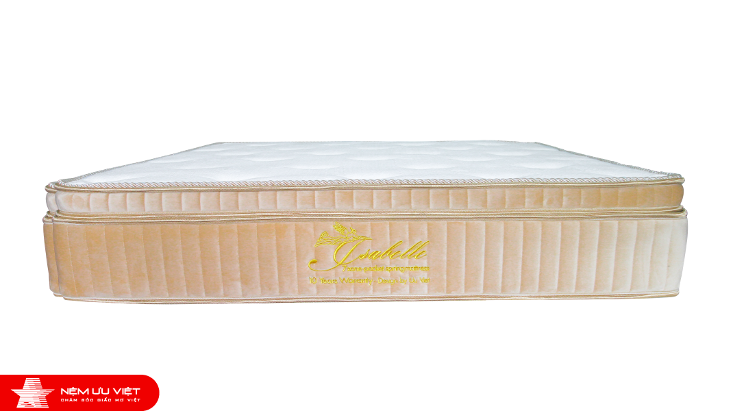 Nệm lò xo túi Isabelle 7 vùng – Euro Top Memory Foam