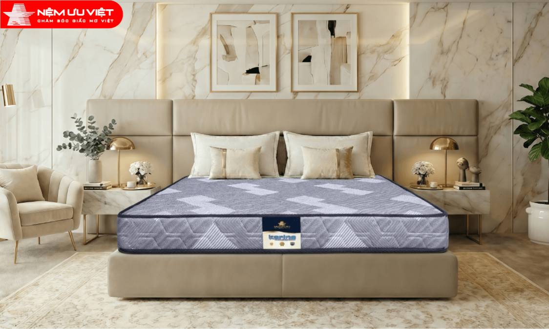 Nệm Lò Xo Túi Ưu Việt Karina